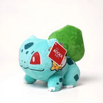 Bisasam Plüschtier 18 cm - Pokémon Kuscheltier - Weiches Spielzeug für Kinder