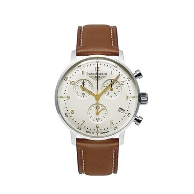 Chronograph - Bauhaus 20961 - Dessau Lederband
