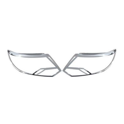 Scheinwerfer Leisten Scheinwerferblende für VW Tiguan 2011-2017 Chrom ABS 2tlg