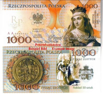 POLEN / POLAND 1000 Zlotych Fantasy NOTE 613#