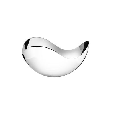 Georg Jensen 3586281 Snackschale BLOOM aus Edelstahl - Elegante Schale für Snacks