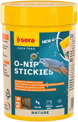 Sera O-Nip Stikies 100ml Hafttabletten als Leckerbissen