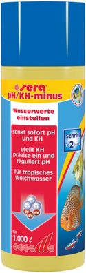 Sera PH/KH minus 250ml zur senkung des PH Wertes