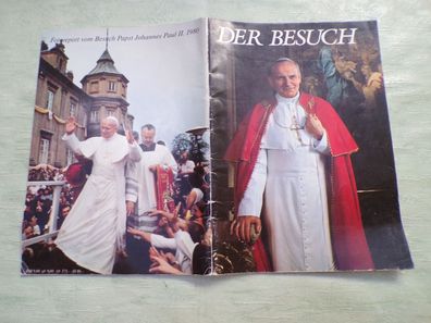 Der Besuch Papst Johannes Paul II 46 Seiten Bilder Kinmonth Gordon London 1980