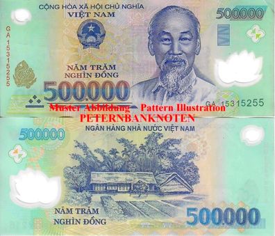 Vietnam / VIET-NAM 500000 Dong 2014- 2023 #62188 P.124 Unc
