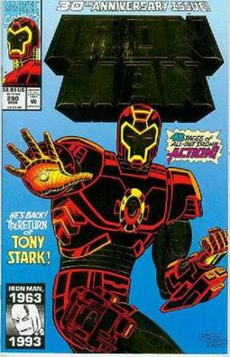 Iron Man # 290 (Kevin Hopgood) (52 pages, 30th anniversary issue) (USA, 1993)