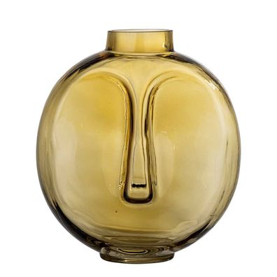 Bloomingville 82055093 Vase Daisi, Braun, Glas