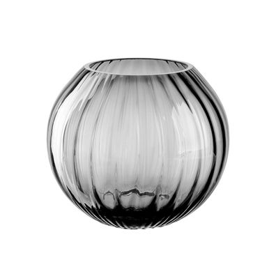 Leonardo 038939 Kugelvase POESIA - Glasvase grau - Dekovase
