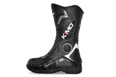Kinder Motocross Stiefel Kindercrossstiefel Enduro MX Wasserdicht KIMO Schwarz