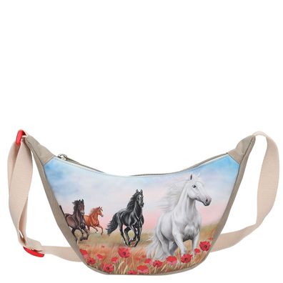 Depesche Halbmond Umhängetasche Miss Melody POPPY SAND 26-beige