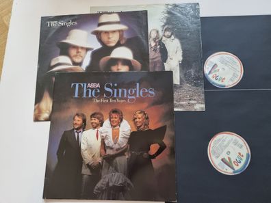 ABBA - The Singles - The First Ten Years/ Gold/ Greatest Hits 2x Vinyl LP France