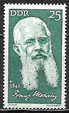 DDR postfrisch Michel-Nummer 1648 mit Falz