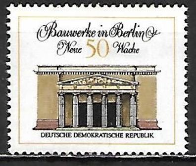 DDR postfrisch Michel-Nummer 1665 mit Falz