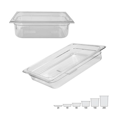 Gastro Behälter, Gastronomiebehälter Polycarbonat GN 1/1 530x325mm