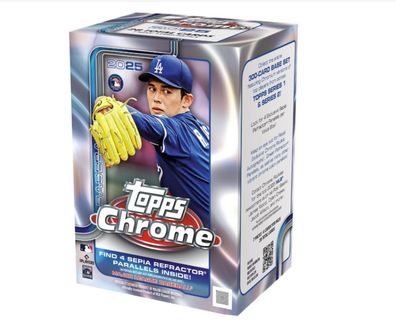 2025 Topps Chrome Baseball (Value Box)