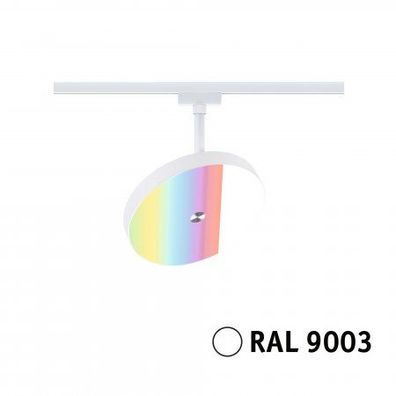 Paulmann 95689 URail LED Spot Hildor Zigbee RGBW 230V Signalweiß