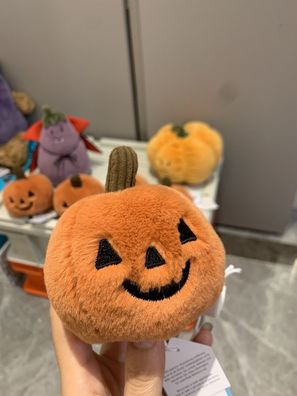 Jellycat OOKY jack O laterne kürbis plüsch puppe etikett + staubbeutel 1 Stück