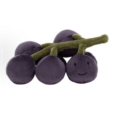 15CM Jelly cat Fruit Grape Plush Toy tags+dust bag new