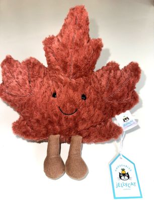 Jelly Cat Amuseables Maple Leaf Indigo Canada Exclusive New w/ Tags! 20cm