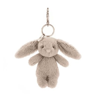 8cm Grey Bunny Taschenanhanger Puppe weiches und kuschelige Pluschtier Jelly Cat