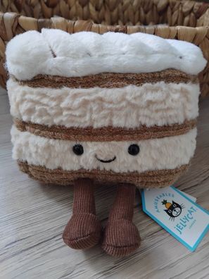 Orginal Jellycat Amuseables Milie Mille Feuille. plusch mit Etikett unbesp. Neu