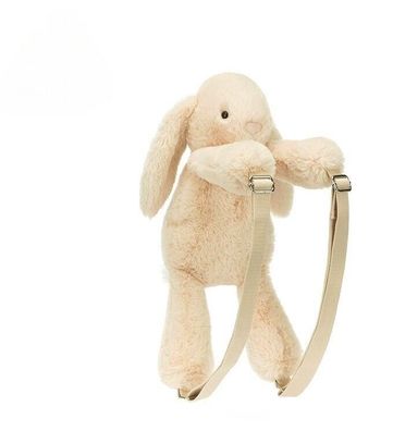 10" Jellycat Smudge Rabbit Rucksack 43 cm -Plüschpuppe- Neu mit Etikett + Staubbeutel