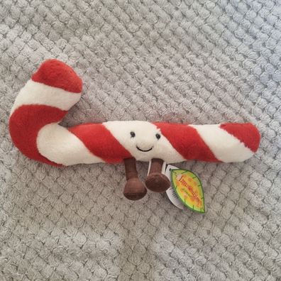 Zuckerstange Jellycat Sammlerstück Amuseables Weihnachten Neu mit Etikett
