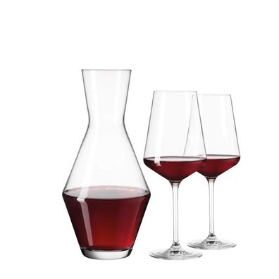 Leonardo 069528 Karaffe Puccini mit Kelchgläser Set