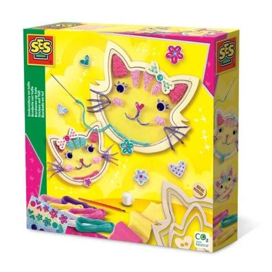 SES Sticken auf Tüll