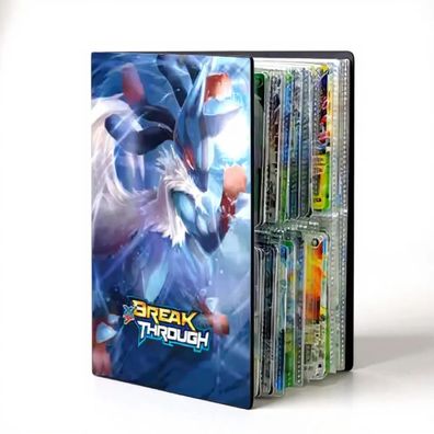 Pokemon Sammelalbum Lugario Sammelmappe für 240 Karten, zum Schutz