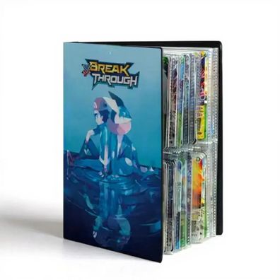 Pokemon Sammelalbum Quajutsu & Ash Sammelmappe für 240 Karten, idealer Schutz