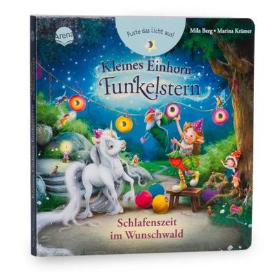 Arena Puste das Licht aus - Kleines Einhorn Funkelstern