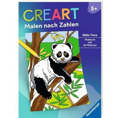 Ravensburger CREART Malen nach Zahlen - Süße Tiere
