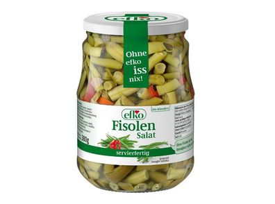 efko Fisolen Salat grüne Bohnen würzig v Efko 670g Österreichische Qualität 
