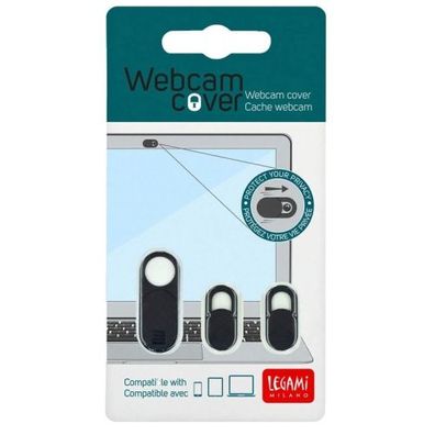 Legami Set mit 3 Webcam-Abdeckungen