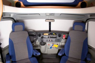 Frontscheibenverdunkelung REMIfront für Renault Master mit Regensensor,