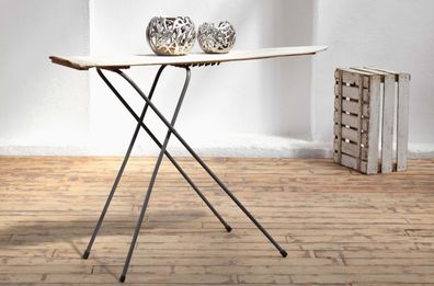 Bügelbrett Schneider DDR Holz Antik Metall Alt Vintage Bügeltisch Mid Century Loft