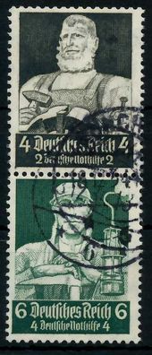 D-REICH Zusammendruck Nr S219 gestempelt SENKR PAAR X7A1906