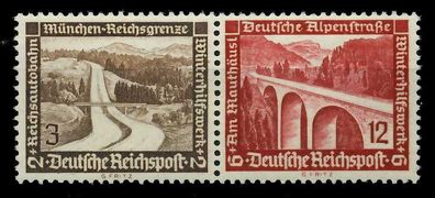 D-REICH Zusammendruck Nr W115 postfrisch WAAGR PAAR X7A3BCE