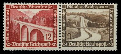 D-REICH Zusammendruck Nr W117 ungebraucht WAAGR PAAR X7A3CE6