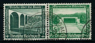 D-REICH Zusammendruck Nr W121 gestempelt WAAGR PAAR X7A3E0E