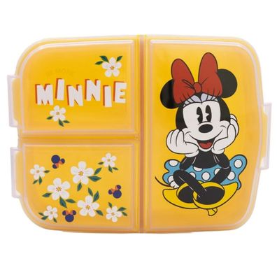 Disney Minnie Mouse Kinder Brotdose – Lunchbox mit 3 Fächern & tollem Design