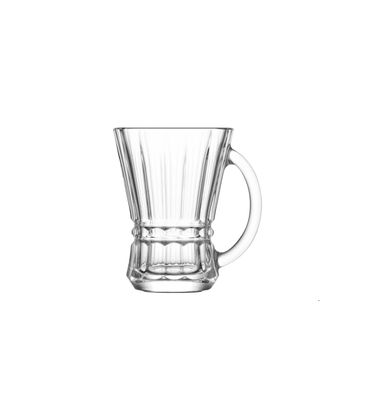LAV Venüs Teegläser mit Henkel - 6-teiliges Set, 150 ml pro Glas