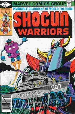 Shogun Warriors # 8 (toys based / Japanimation) (Herb Trimpe) (USA, 1979)