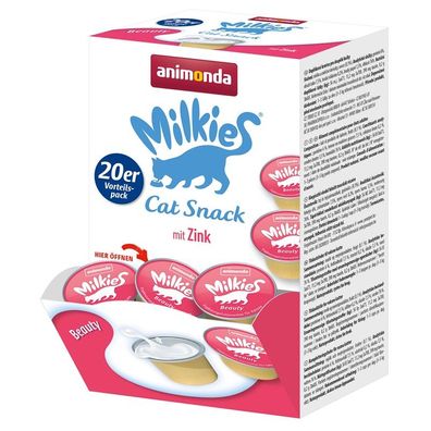 Animonda Milkie Beauty mit Zink 80 x 15g