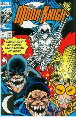 Marc Spector: Moon Knight # 43 (Infinity War crossover) (Gary Kwapisz)(USA, 1992)