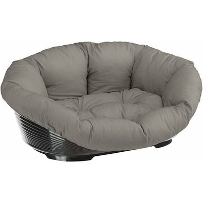 Ferplast Dog Bed With Cushion Sofa 2 Gray - 52x39xh21 Cm