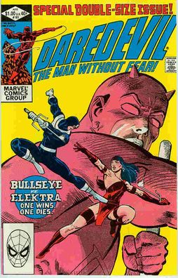 Daredevil # 181 (Frank Miller, Elektra dies) (52 pages) (USA, 1982)