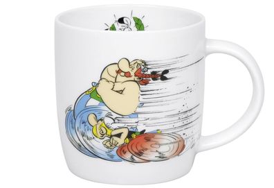 KÖNITZ Kaffeebecher "Asterix Rennen" 701718