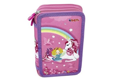 RHEITA Tripledecker Schüleretui Fairy Girl 52-tlg